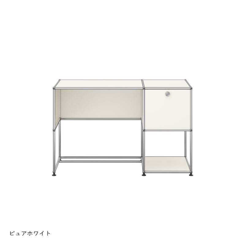 USMハラー（ユーエスエムハラー） / Desk（デスク） / W1123×D523×H740mm / ドロップダウンドア×1 / ケーブルカットアウト×1