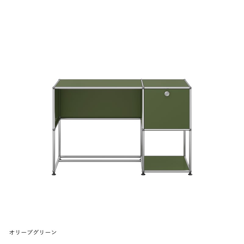 USMハラー（ユーエスエムハラー） / Desk（デスク） / W1123×D523×H740mm / ドロップダウンドア×1 / ケーブルカットアウト×1