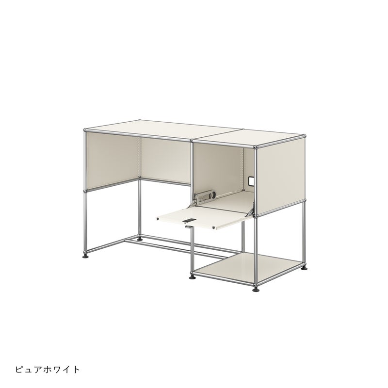 USMハラー（ユーエスエムハラー） / Desk（デスク） / W1123×D523×H740mm / ドロップダウンドア×1 / ケーブルカットアウト×1