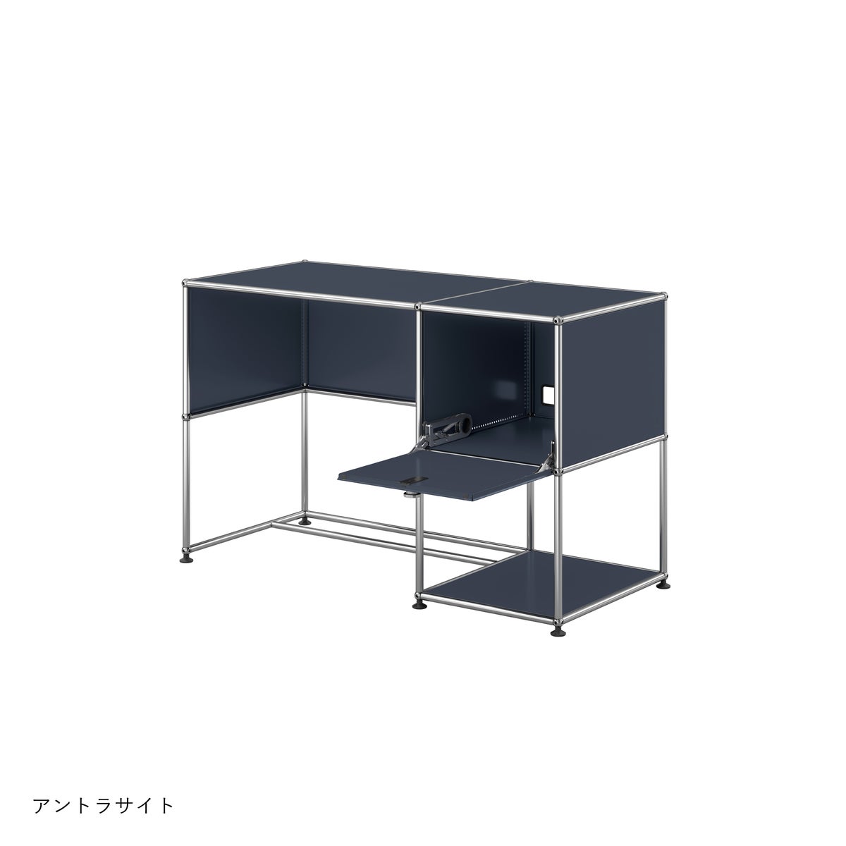 USMハラー（ユーエスエムハラー） / Desk（デスク） / W1123×D523×H740mm / ドロップダウンドア×1 / ケーブルカットアウト×1
