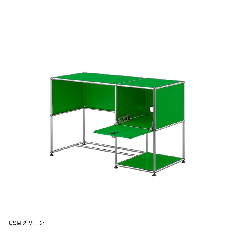 USMハラー（ユーエスエムハラー） / Desk（デスク） / W1123×D523×H740mm / ドロップダウンドア×1 / ケーブルカットアウト×1