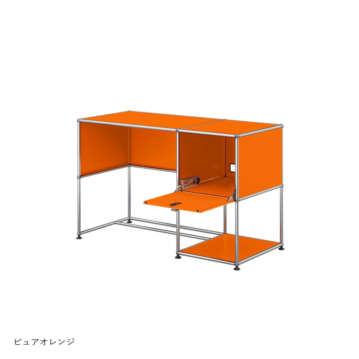 USMハラー（ユーエスエムハラー） / Desk（デスク） / W1123×D523×H740mm / ドロップダウンドア×1 / ケーブルカットアウト×1