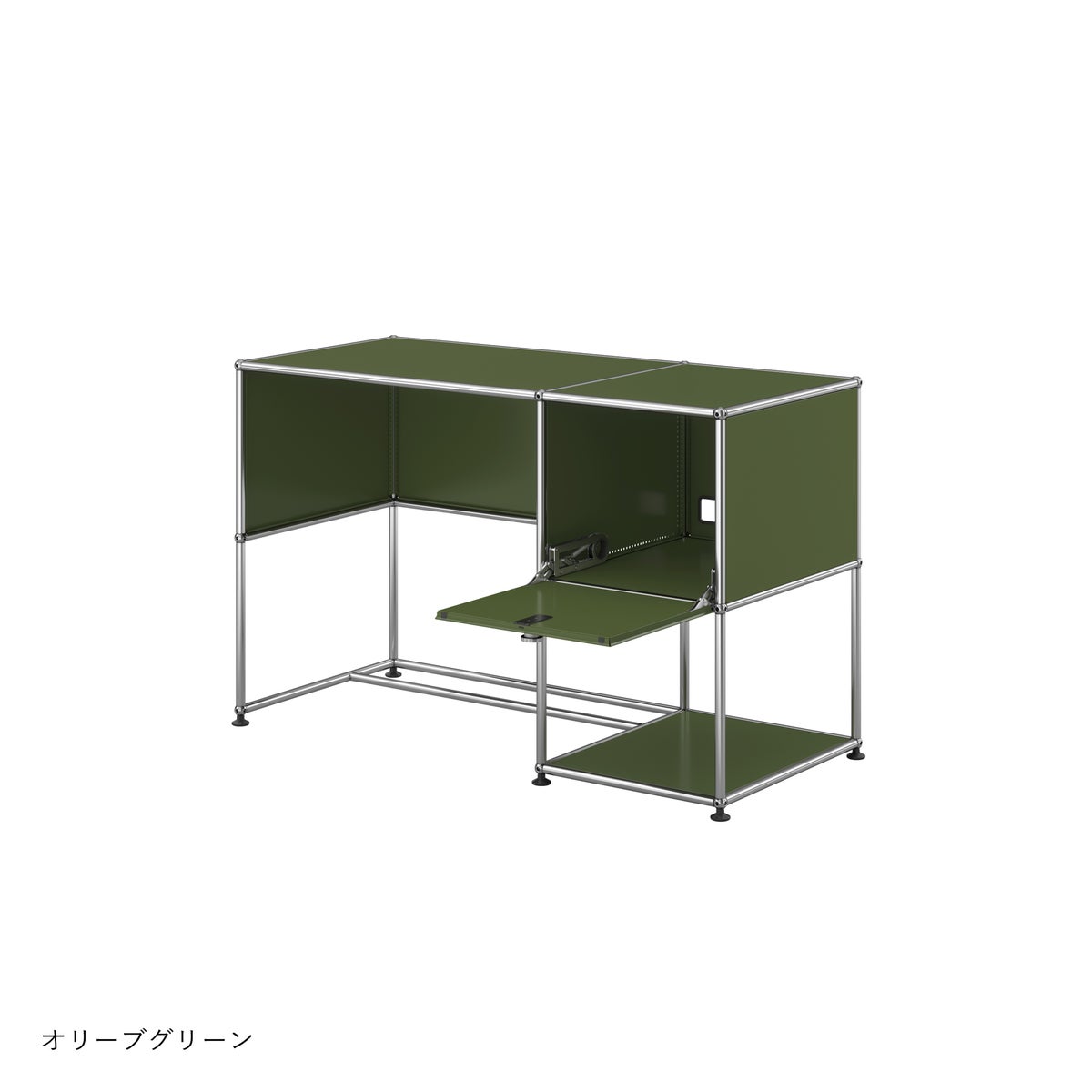 USMハラー（ユーエスエムハラー） / Desk（デスク） / W1123×D523×H740mm / ドロップダウンドア×1 / ケーブルカットアウト×1