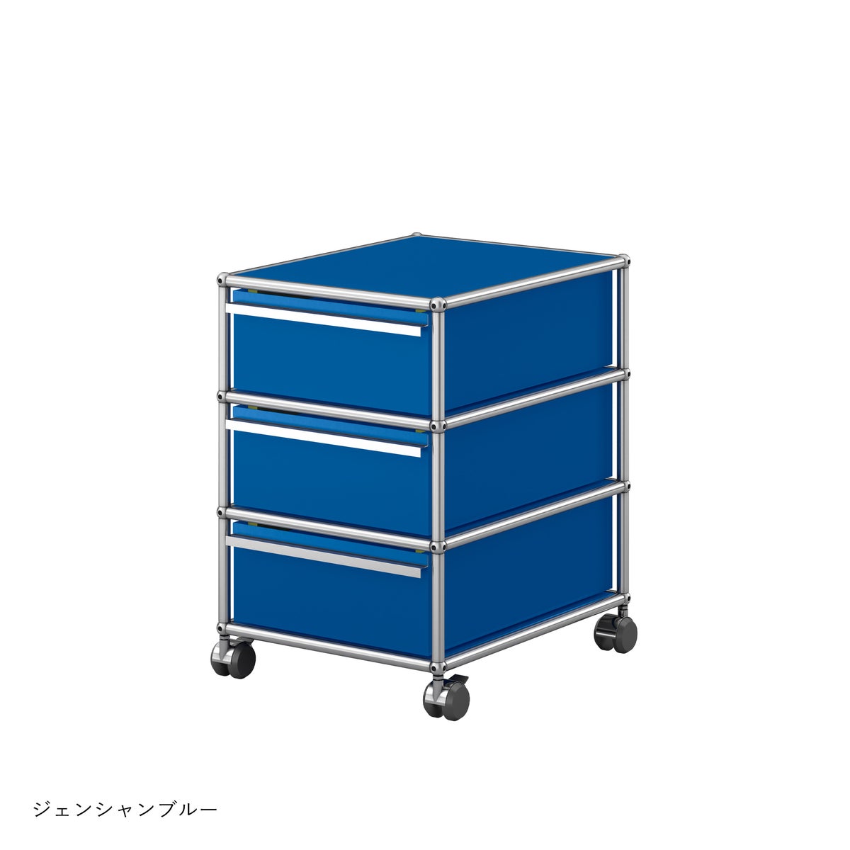 USMハラー（ユーエスエムハラー） / Wagon（ワゴン） / W418×D523×H605mm / 引き出し×3 / ソフトキャスター付（手前2個ロック可）