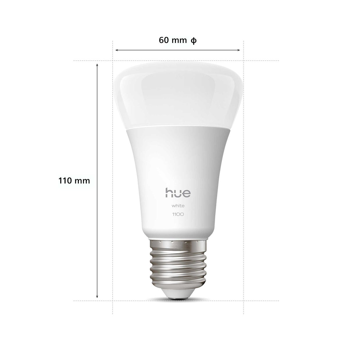 Philips Hue（フィリップスヒュー） / ホワイト E26 LED電球 75W形相当 PH75WH1-SU / スマート電球