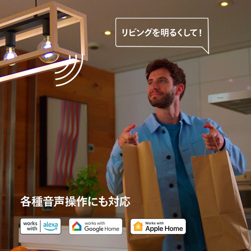 Philips Hue（フィリップスヒュー） / ホワイト E26 LED電球 75W形相当 PH75WH1-SU / スマート電球