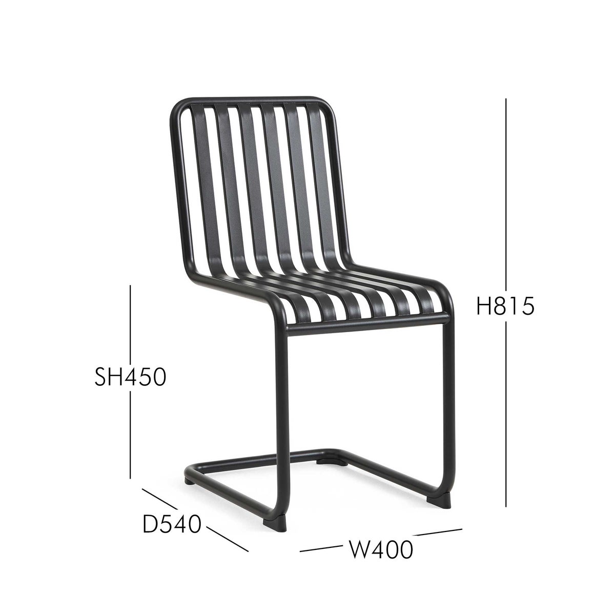 HAY（ヘイ） / PALISSADE CANTILEVER（パリサード カンチレバー） / CHAIR（チェア） / 全3色 / アウトドア