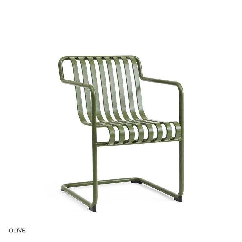 HAY（ヘイ） / PALISSADE CANTILEVER（パリサード カンチレバー） / DINING ARMCHAIR（ダイニング アームチェア） / 全3色 / アウトドア