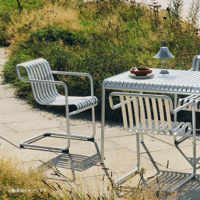HAY（ヘイ） / PALISSADE CANTILEVER（パリサード カンチレバー） / DINING ARMCHAIR（ダイニング アームチェア） / 全3色 / アウトドア
