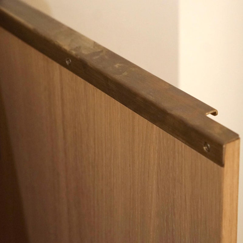 【ポイント20倍】【アウトレット】FRITZ HANSEN（フリッツ・ハンセン） / SKAGERAK（スカゲラック） / Jut High Cabinet（ジュット ハイ キャビネット） / 大理石・ブラック / 真鍮 / オーク材・オイル仕上げ / 収納^