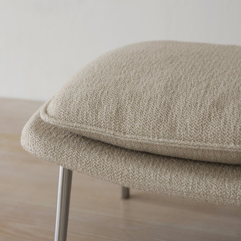 Vitra（ヴィトラ） / Slow Chair（スローチェア） / Flocca（フロッカ） / オットマン付 / バッククッション 2個付 / ネッククッション付