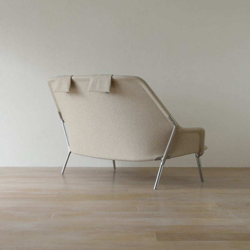 Vitra（ヴィトラ） / Slow Sofa（スローソファ） / Flocca（フロッカ） / バッククッション 3個付 / ネッククッション付