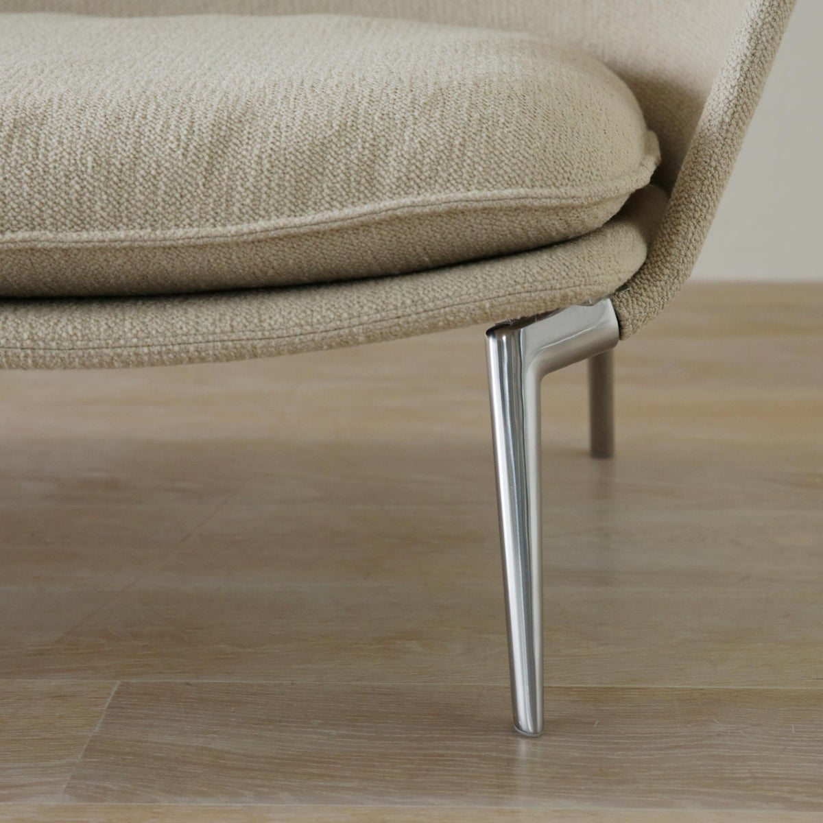 Vitra（ヴィトラ） / Slow Sofa（スローソファ） / Flocca（フロッカ） / バッククッション 3個付 / ネッククッション付