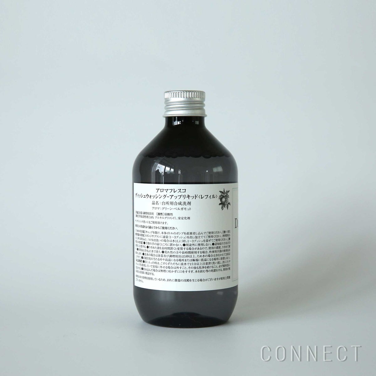 Aroma Fresco（アロマフレスコ） / ディッシュウォッシング‐アップ リキッド（食器用洗剤）レフィル300ml（詰め替え用） / グリーン・ベルガモット