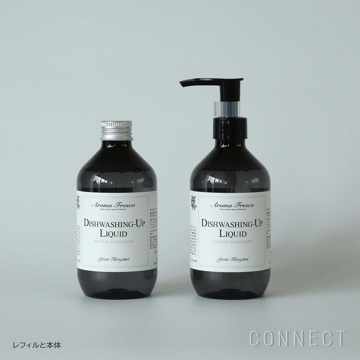 Aroma Fresco（アロマフレスコ） / ディッシュウォッシング‐アップ リキッド（食器用洗剤）レフィル300ml（詰め替え用） / グリーン・ベルガモット