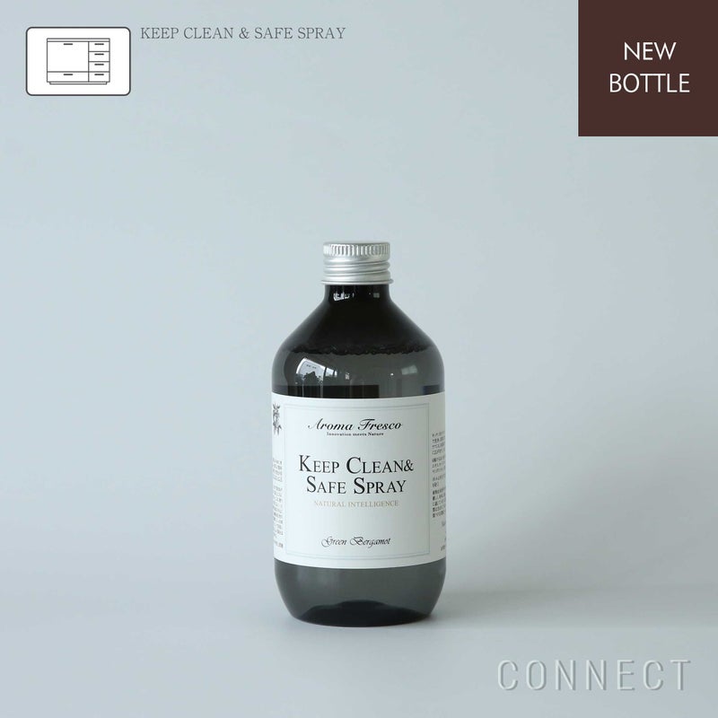 Aroma Fresco（アロマフレスコ） / キープクリーン＆セーフスプレー（キッチン・ダイニング用洗剤）レフィル300ml（詰め替え用） / グリーン・ベルガモット