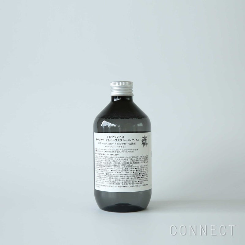 Aroma Fresco（アロマフレスコ） / キープクリーン＆セーフスプレー（キッチン・ダイニング用洗剤）レフィル300ml（詰め替え用） / グリーン・ベルガモット