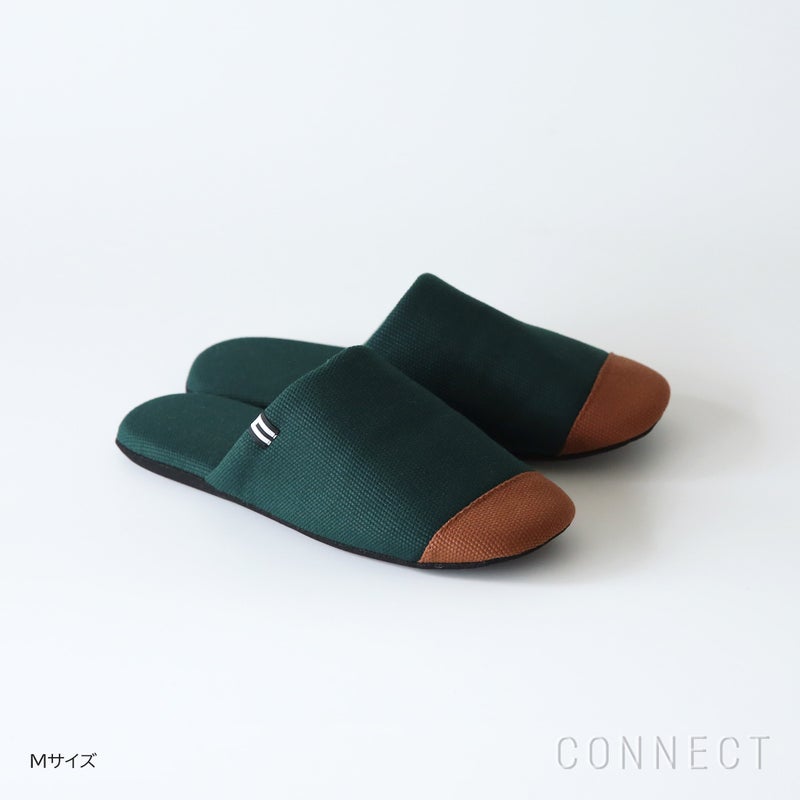 MELLEM（メレム） / Kvadrat（クヴァドラ） / スリッパ / Patio（パティオ） グリーン / M・Lサイズ