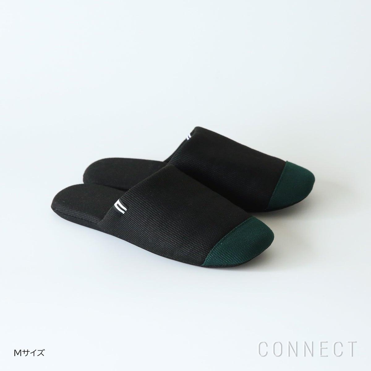 MELLEM（メレム） / Kvadrat（クヴァドラ） / スリッパ / Patio（パティオ） ブラック / M・Lサイズ