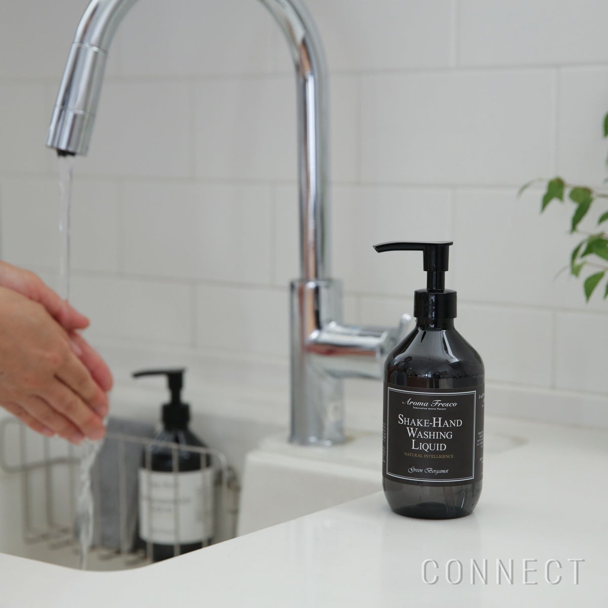 ［新ボトル］Aroma Fresco（アロマフレスコ） / シェイクハンドウォッシングリキッド（ハンドソープ）280ml / グリーン・ベルガモット