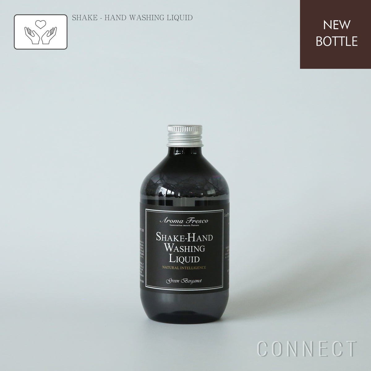 ［新ボトル］Aroma Fresco（アロマフレスコ） / シェイクハンドウォッシングリキッド（ハンドソープ）レフィル280ml（詰め替え用） / グリーン・ベルガモット