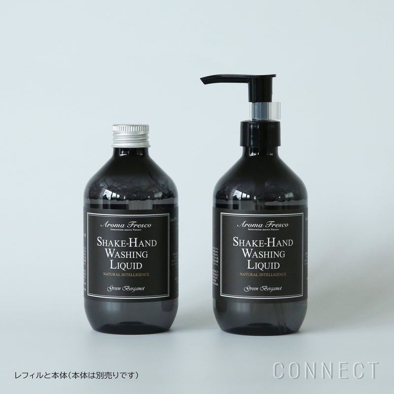 ［新ボトル］Aroma Fresco（アロマフレスコ） / シェイクハンドウォッシングリキッド（ハンドソープ）レフィル280ml（詰め替え用） / グリーン・ベルガモット