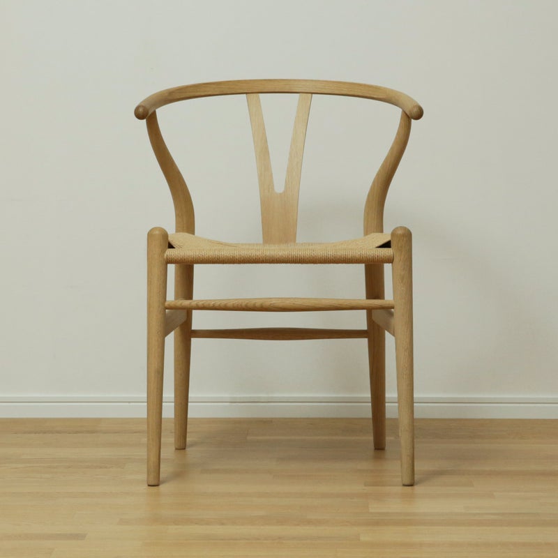 CH24 / Yチェア（ワイチェア） / オーク材・ソープ仕上げ SH45cm / CARL HANSEN & SON （カール・ハンセン＆サン）