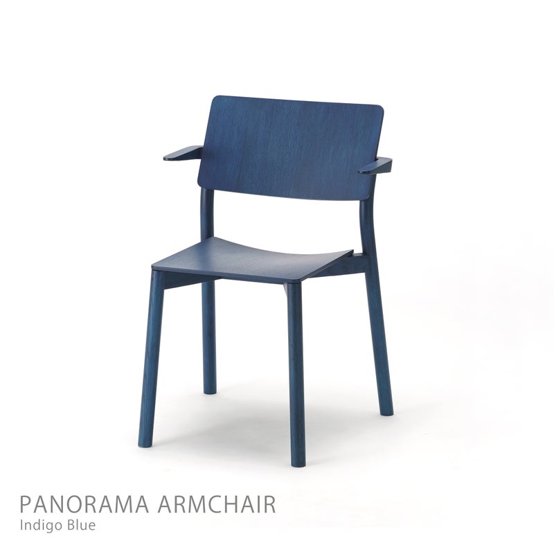 Karimoku New Standard（カリモク ニュースタンダード） / PANORAMA ARMCHAIR（パノラマ アームチェア） / インディゴブルー