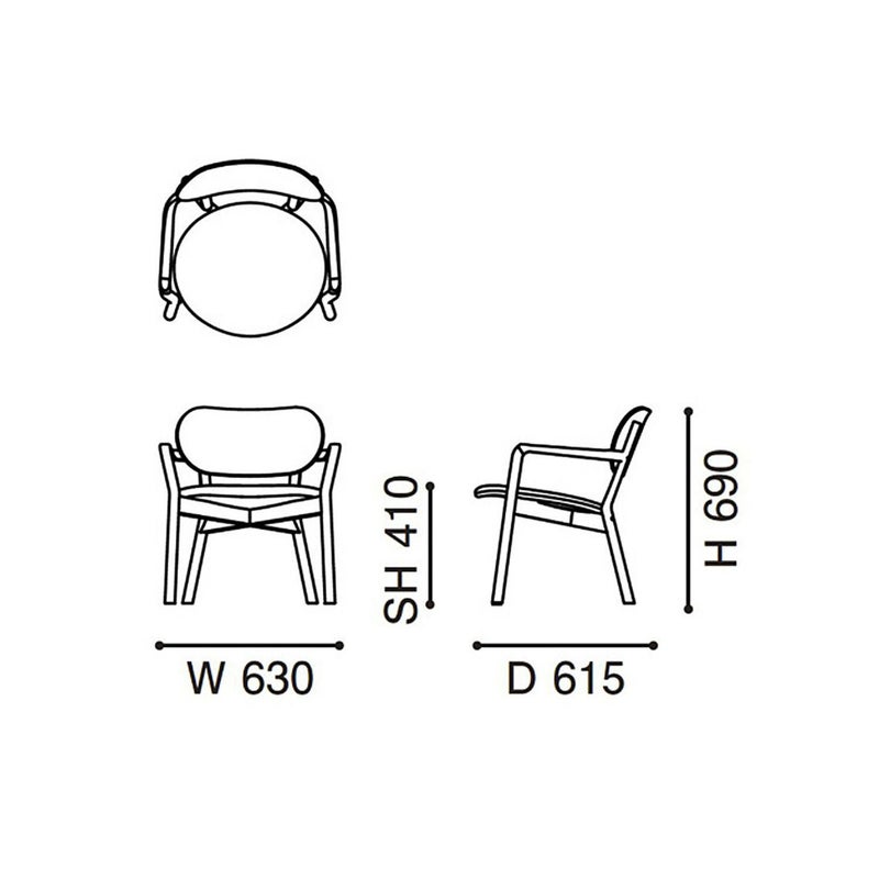 Karimoku New Standard（カリモク ニュースタンダード） / CASTOR LOW CHAIR PAD（キャストールローチェアパッド） / モスグリーン