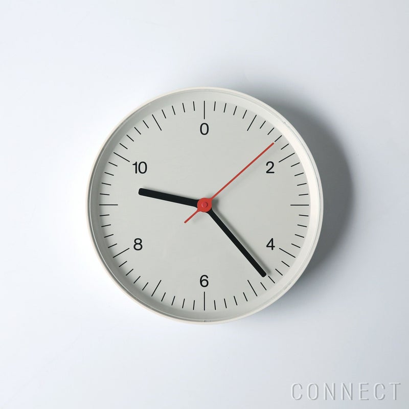 【アウトレット】HAY（ヘイ） / WALL CLOCK（ウォールクロック） / ホワイト / 掛け時計《特典付 / クロックフック・電池》