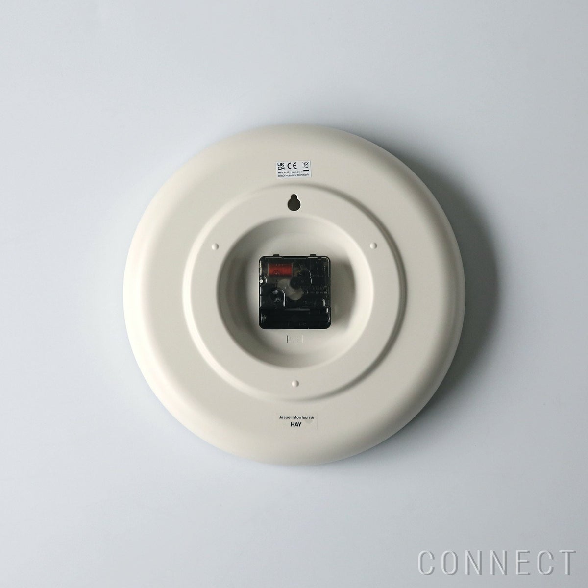 【アウトレット】HAY（ヘイ） / WALL CLOCK（ウォールクロック） / ホワイト / 掛け時計《特典付 / クロックフック・電池》
