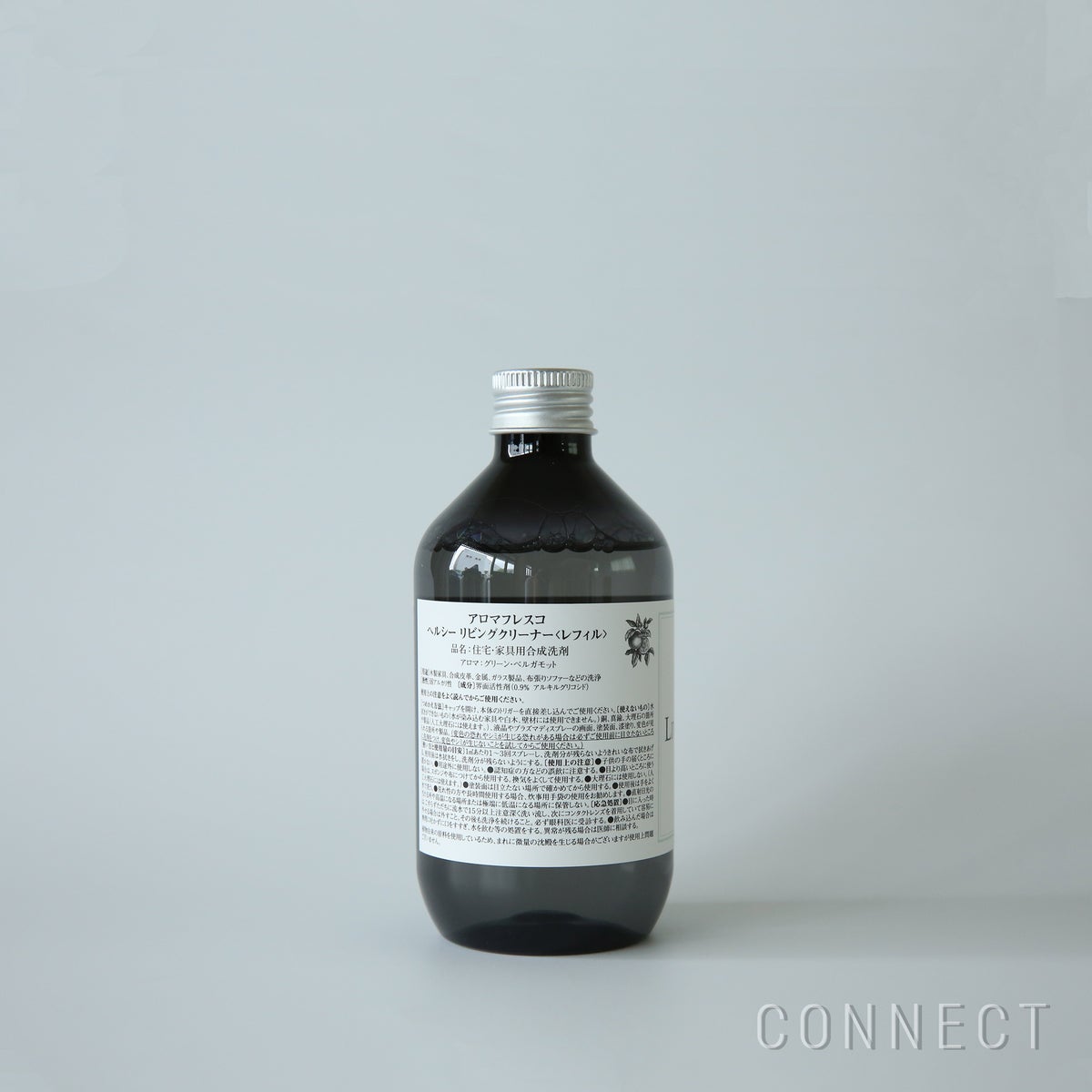 ［新ボトル］Aroma Fresco（アロマフレスコ） / ヘルシーリビングクリーナー（家具用洗剤）レフィル300ml（詰め替え用） / グリーン・ベルガモット