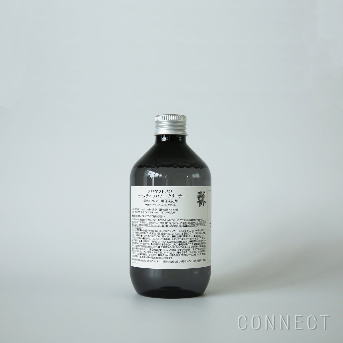 ［新ボトル］Aroma Fresco（アロマフレスコ） / セーフティフロアークリーナー（フロアー用洗剤）300ml / グリーン・ベルガモット