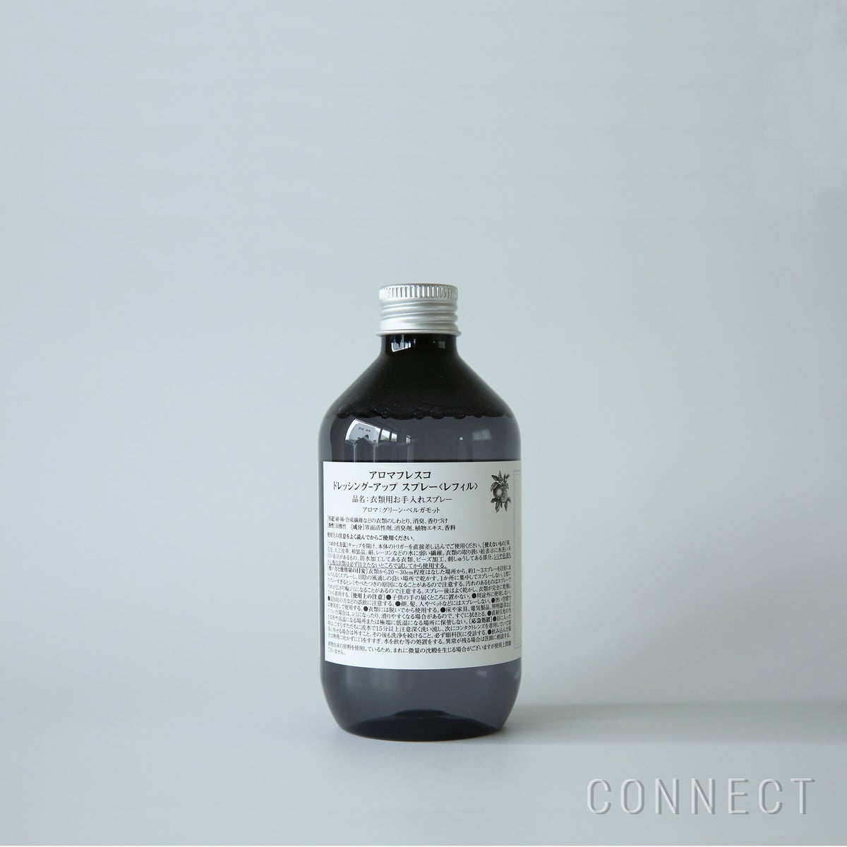 ［新ボトル］Aroma Fresco（アロマフレスコ） / ドレッシング-アップスプレー（衣類用お手入れスプレー）レフィル300ml（詰め替え用） / グリーン・ベルガモット