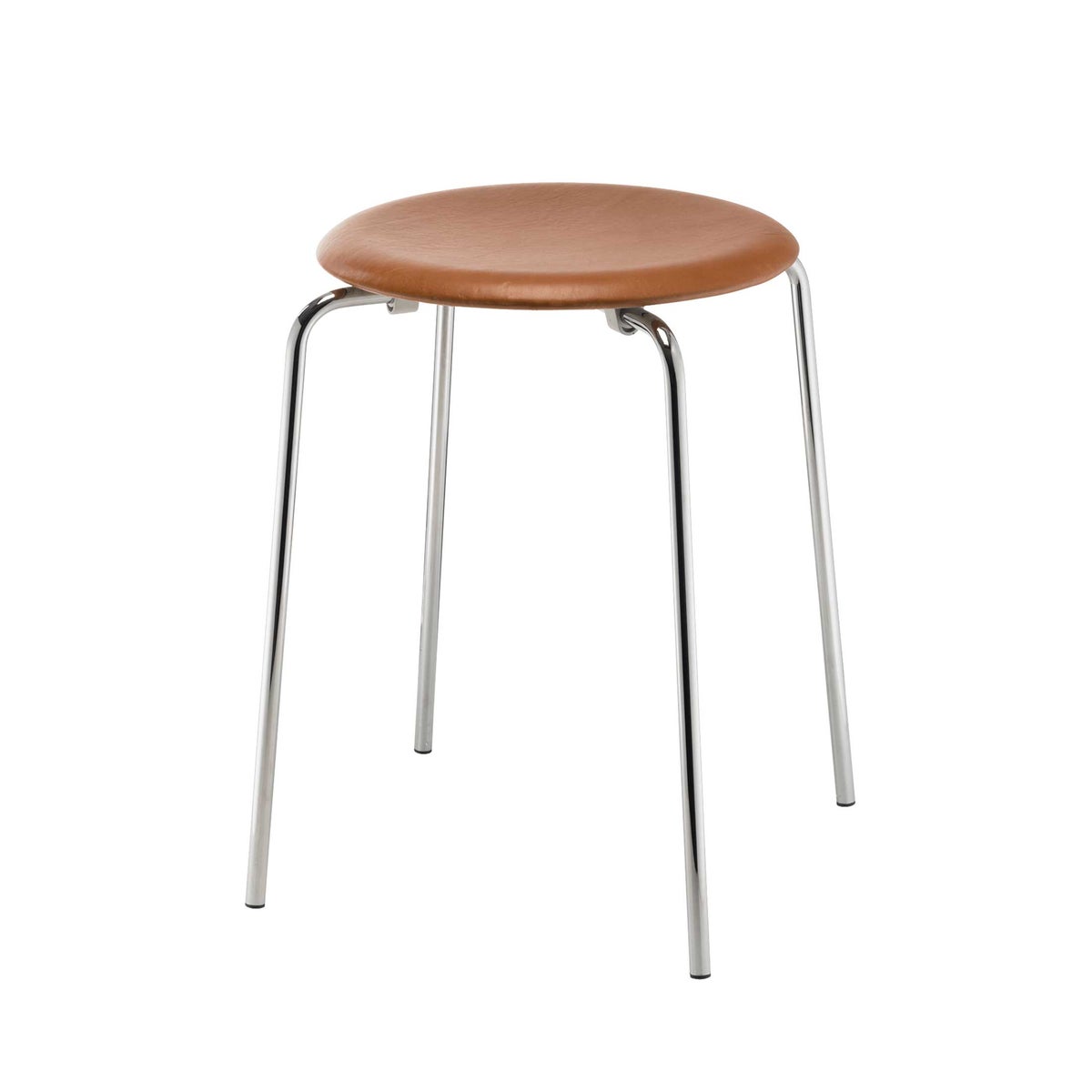 FRITZ HANSEN（フリッツ・ハンセン） / DOT（ドットスツール） / Essential Leather（エッセンシャルレザー） / ウォルナット / クローム脚