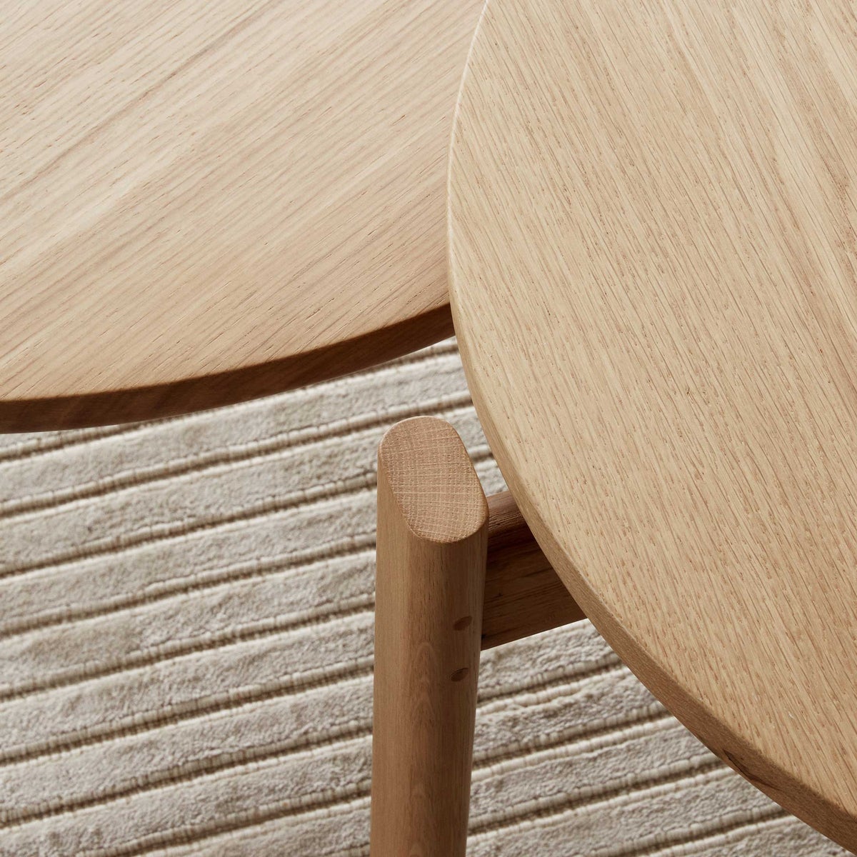 Audo Copenhagen（オドー・コペンハーゲン） / PASSAGE LOUNGE TABLE（パッセージ ラウンジテーブル） / φ70cm / 全2色
