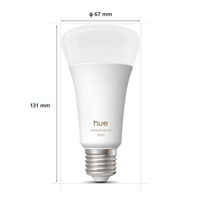 Philips Hue（フィリップスヒュー） / ホワイトグラデーションE26 LED電球 100W形相当 PH10WA1-SU / スマート電球