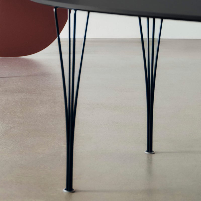 FRITZ HANSEN（フリッツ・ハンセン） / TABLE SERIES（テーブルシリーズ）B616 / スーパー楕円テーブル / 2026Newカラー / フルブラック