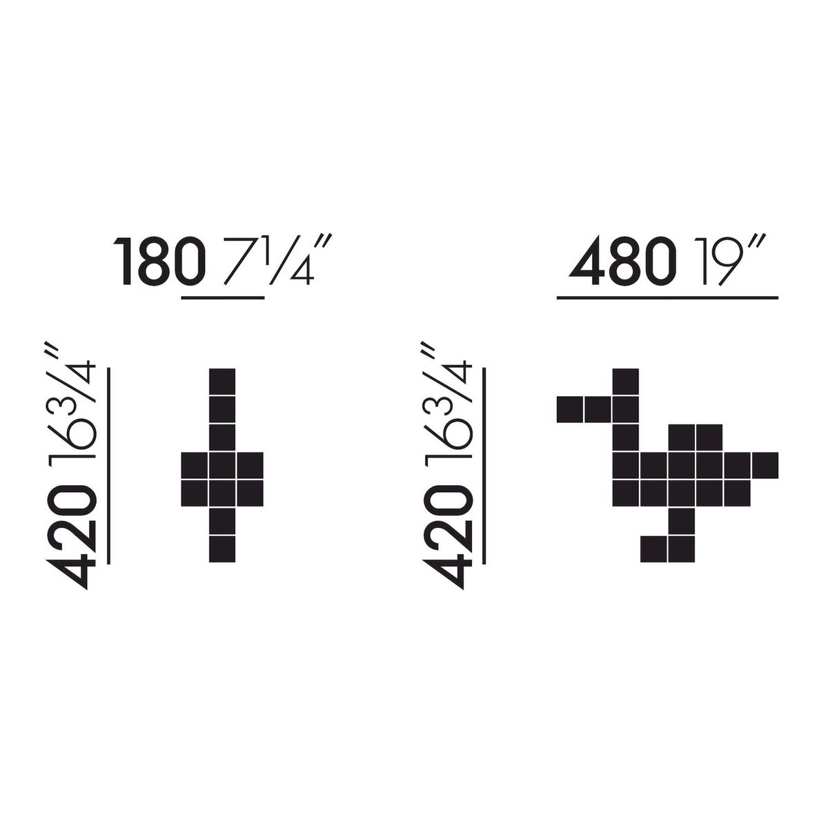 Vitra（ヴィトラ） / Panton Cubes（パントンキューブ） / Duck / 全2色