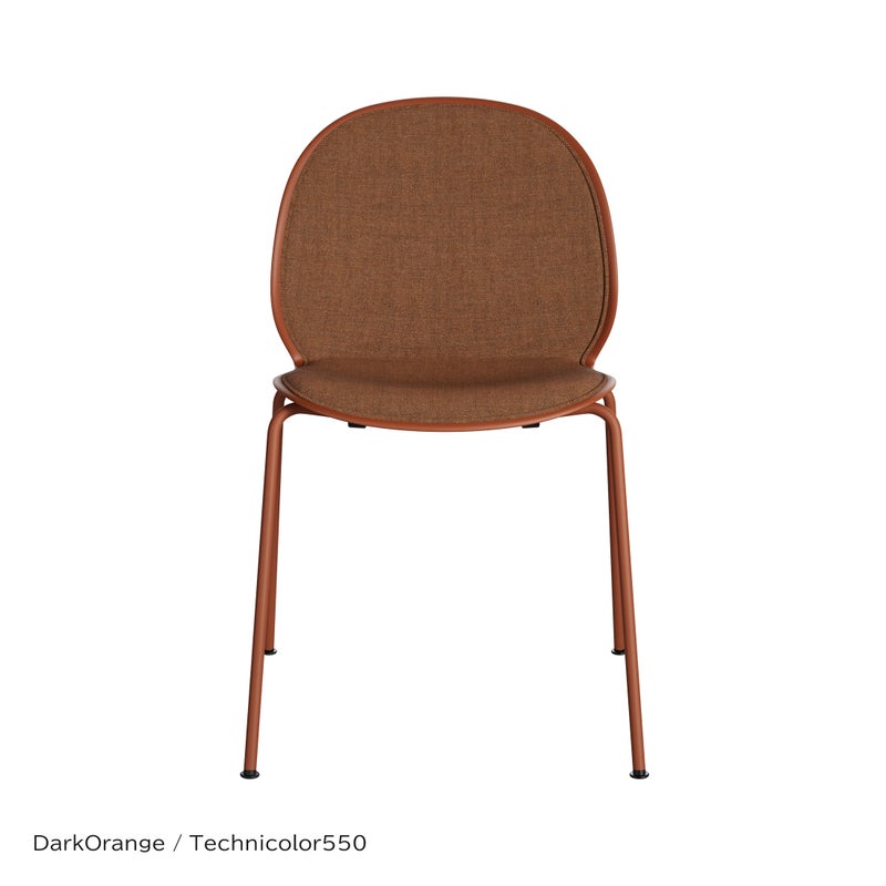 FRITZ HANSEN（フリッツ・ハンセン） / N02 RECYCLE（リサイクル） / N02-10FRU / ダークオレンジ / TECHNICOLOUR 550 / フロントパディングチェア