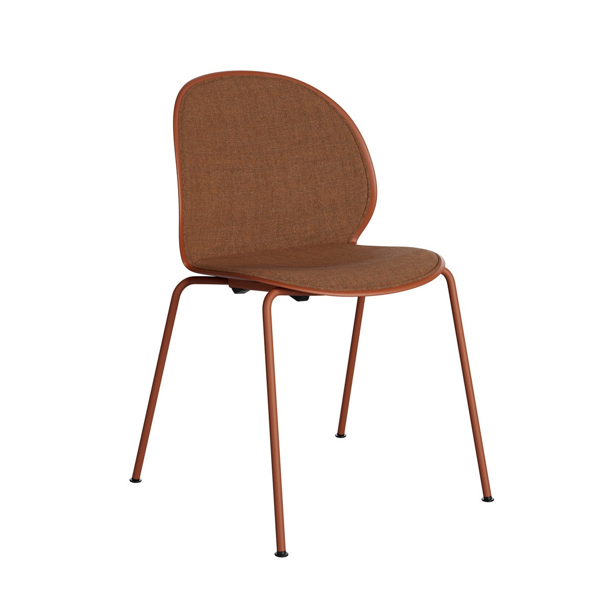FRITZ HANSEN（フリッツ・ハンセン） / N02 RECYCLE（リサイクル） / N02-10FRU / ダークオレンジ / TECHNICOLOUR 550 / フロントパディングチェア