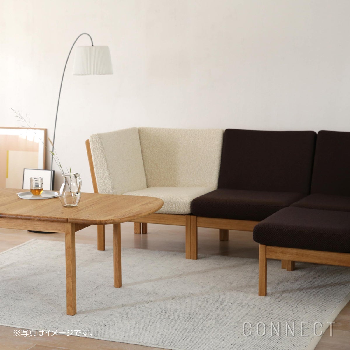 CARL HANSEN & SON（カール・ハンセン＆サン） / CH280 SOFA / CH280A＋CH280M＋CH280F（5点セット） / オーク材・オイル仕上げ / Vidar 1511 Storr 1501 / モジュラーソファ