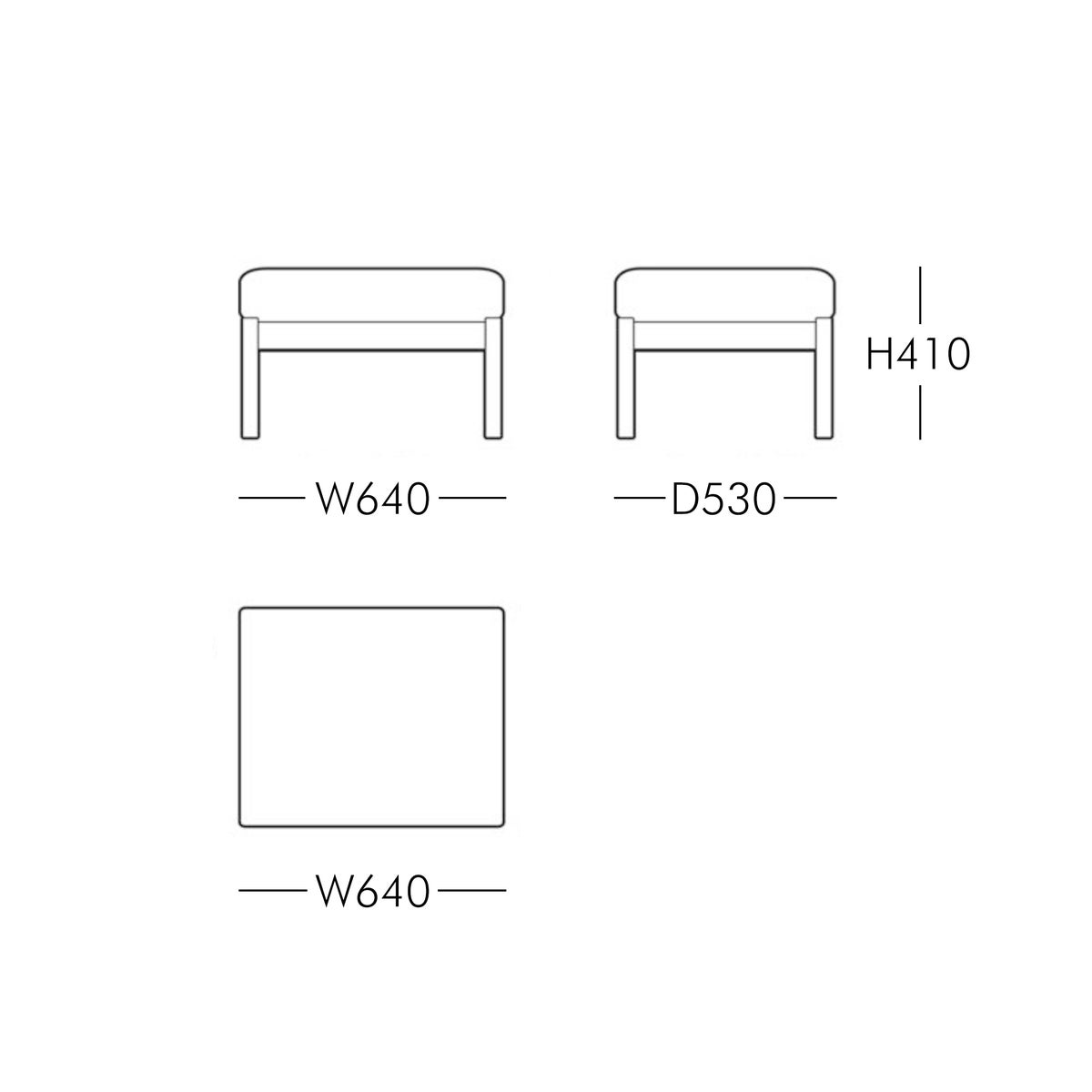 CARL HANSEN & SON（カール・ハンセン＆サン） / CH280 SOFA / CH280A＋CH280M＋CH280F（5点セット） / オーク材・オイル仕上げ / Vidar 1511 Storr 1501 / モジュラーソファ