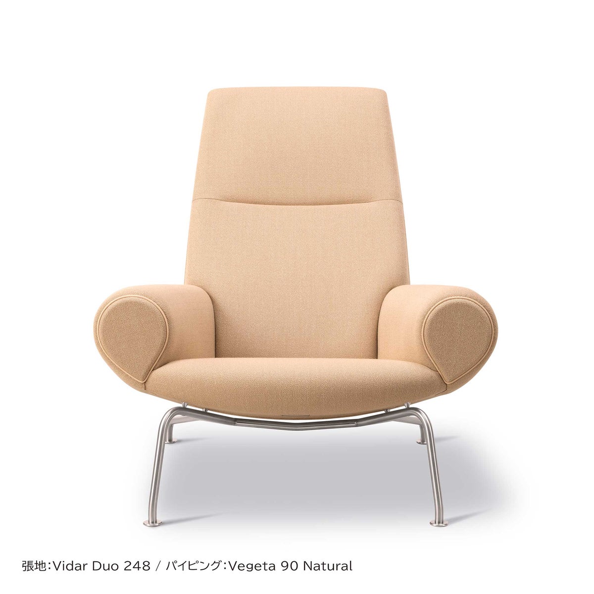 FREDERICIA（フレデリシア） / Wegner Queen chair（ウェグナークイーンチェア） / Model 1010 / Vidar（ヴィダー）