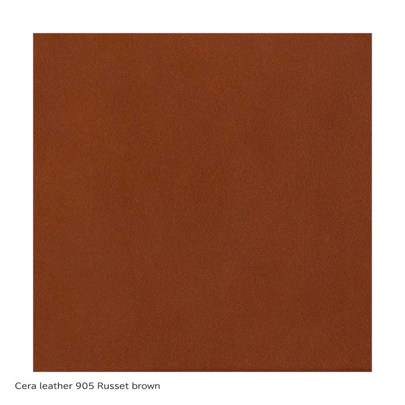 FREDERICIA（フレデリシア） / Wegner Ox Chair（ウェグナーオックスチェア） / Model 1000 / ステンレススチールベース / レザー（Cera leather 905 Russet brown）
