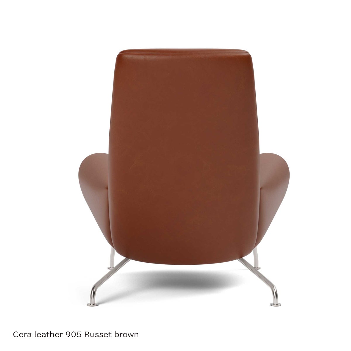 FREDERICIA（フレデリシア） / Wegner Queen chair（ウェグナークイーンチェア） / Model 1010 / レザー（Cera leather 905 Russet brown）