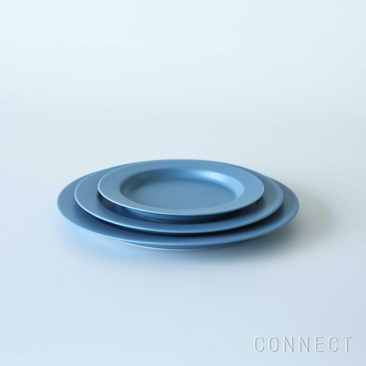 yumiko iihoshi porcelain（イイホシユミコ） / unjour（アンジュール） / apres midi plate 190 / 瀬戸内ブルー φ19cm