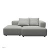 FRITZ HANSEN（フリッツ・ハンセン） / ALPHABET SOFA（アルファベットソファ） / PL210-4 / Karakorum / W2100 / 全7色