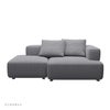 FRITZ HANSEN（フリッツ・ハンセン） / ALPHABET SOFA（アルファベットソファ） / PL210-4 / Karakorum / W2100 / 全7色