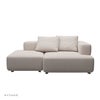 FRITZ HANSEN（フリッツ・ハンセン） / ALPHABET SOFA（アルファベットソファ） / PL210-4 / Karakorum / W2100 / 全7色